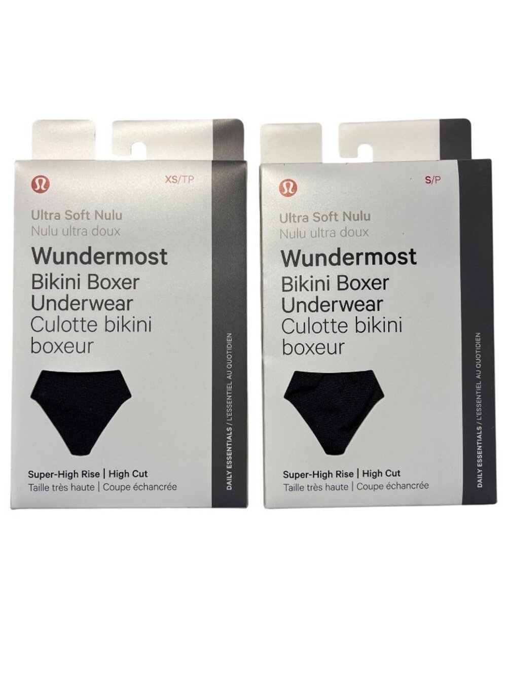 Lululemon Wundermost Ultra Soft Nulu Bikini Boxer Underwear Super High Rise